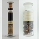 Specimens of (L to R) Jamaica Blue Mountain Coffee, pineapple extract, annato, and anise